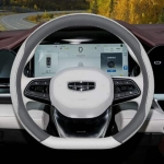Bọc vô lăng Geely Okavango